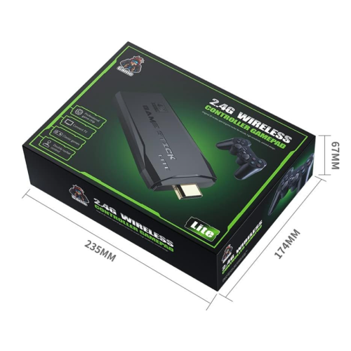 The Good Ontv Digital Video Game Device10000 4K Gaming with Original 2.4G Wireless Controllers